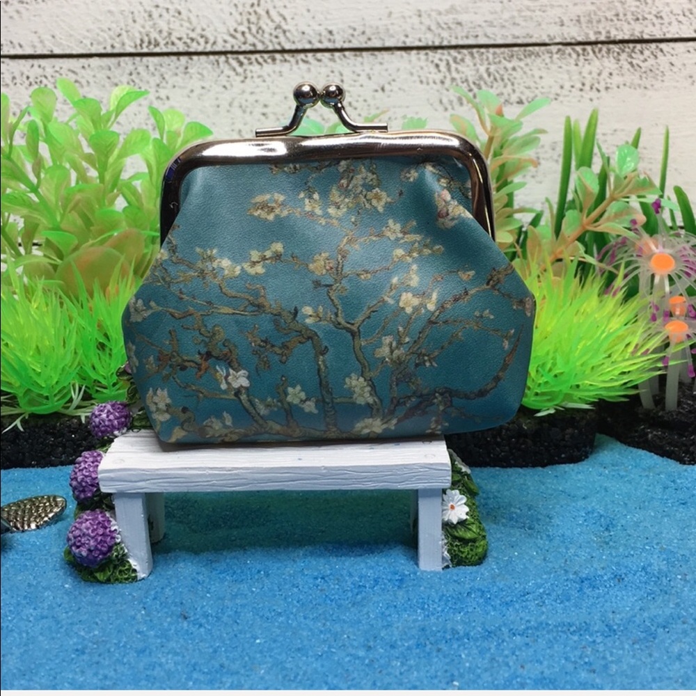 Van Goh Almond Branches Coin Purse - Picture 3 of 5